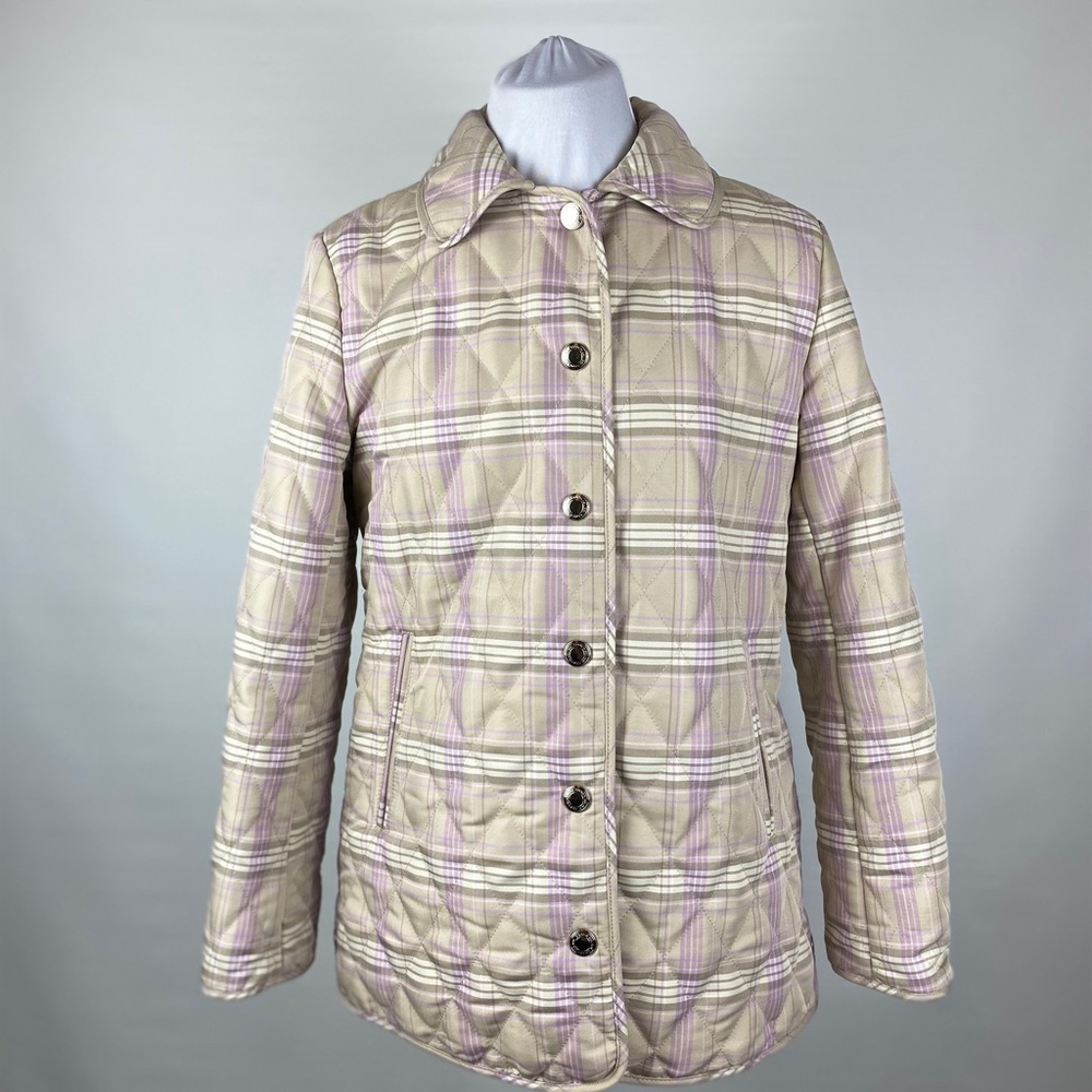 Coach Diamond Quilted Puffer Jacket Size XS EUC